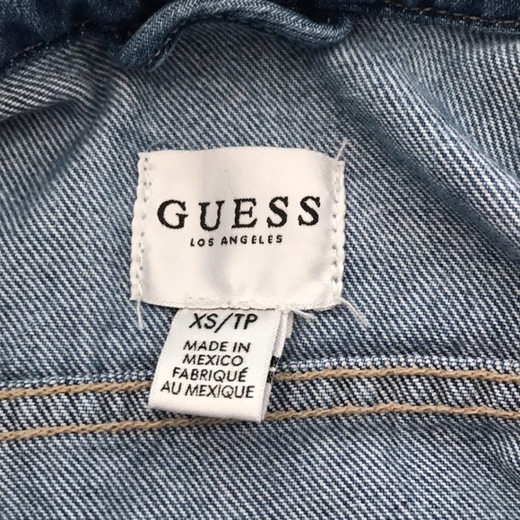 Guess jean dress size xs - Picture 3 of 6